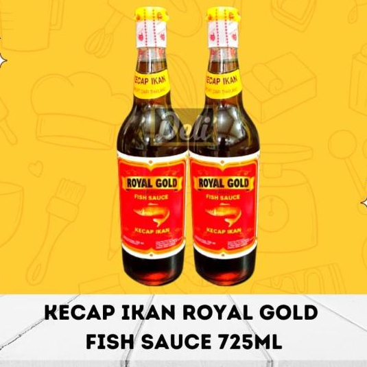 

Produk Unggulan] Royal Gold Fish Sauce Minyak Kecap Ikan 725ml