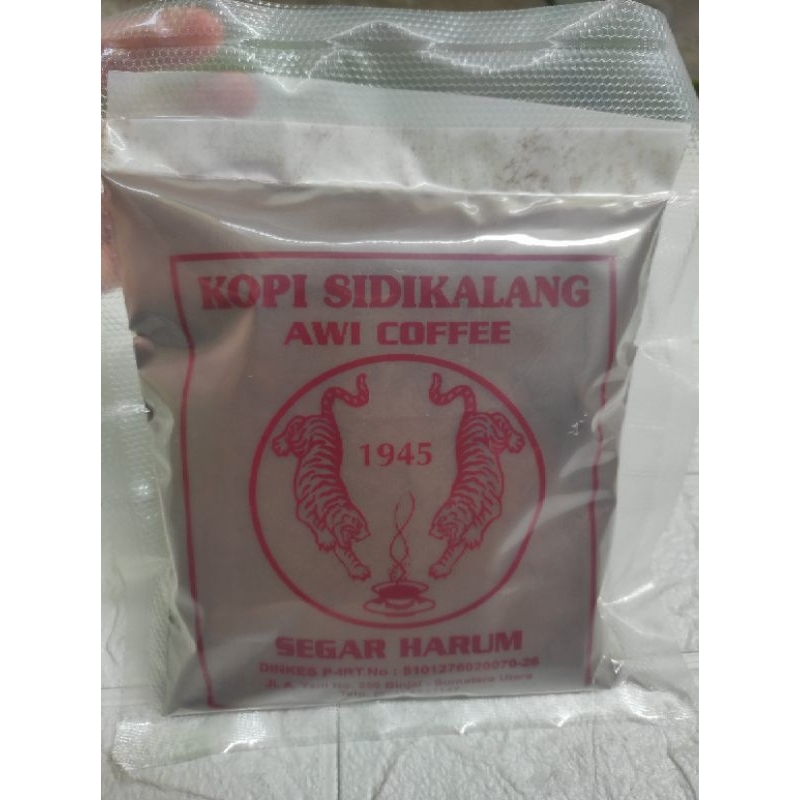 

kopi bubuk blend medan awi coffee asli wangi harum kental kopi sidikalang kemasan 100gr, 250gr, 500gr robusta arabica blend