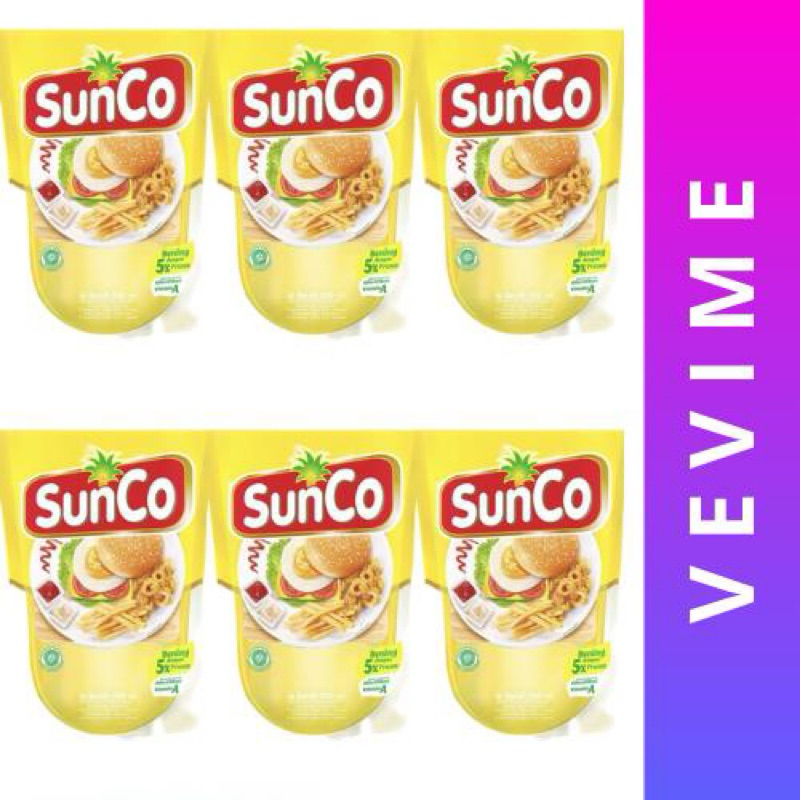 

Minyak Goreng sunco 2 liter 1 dus 6 pcs