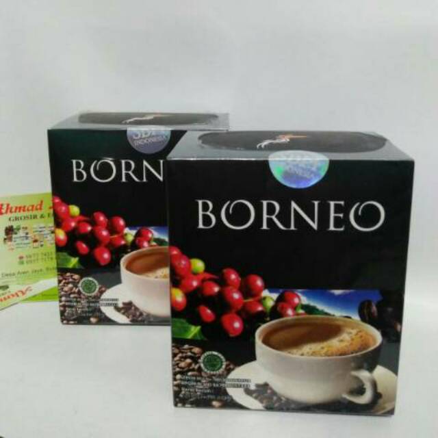 

Kopi Borneo Minuman Kesehatan Kopi Perkasa Stamina Pria Dewasa Isi 5 Sachet