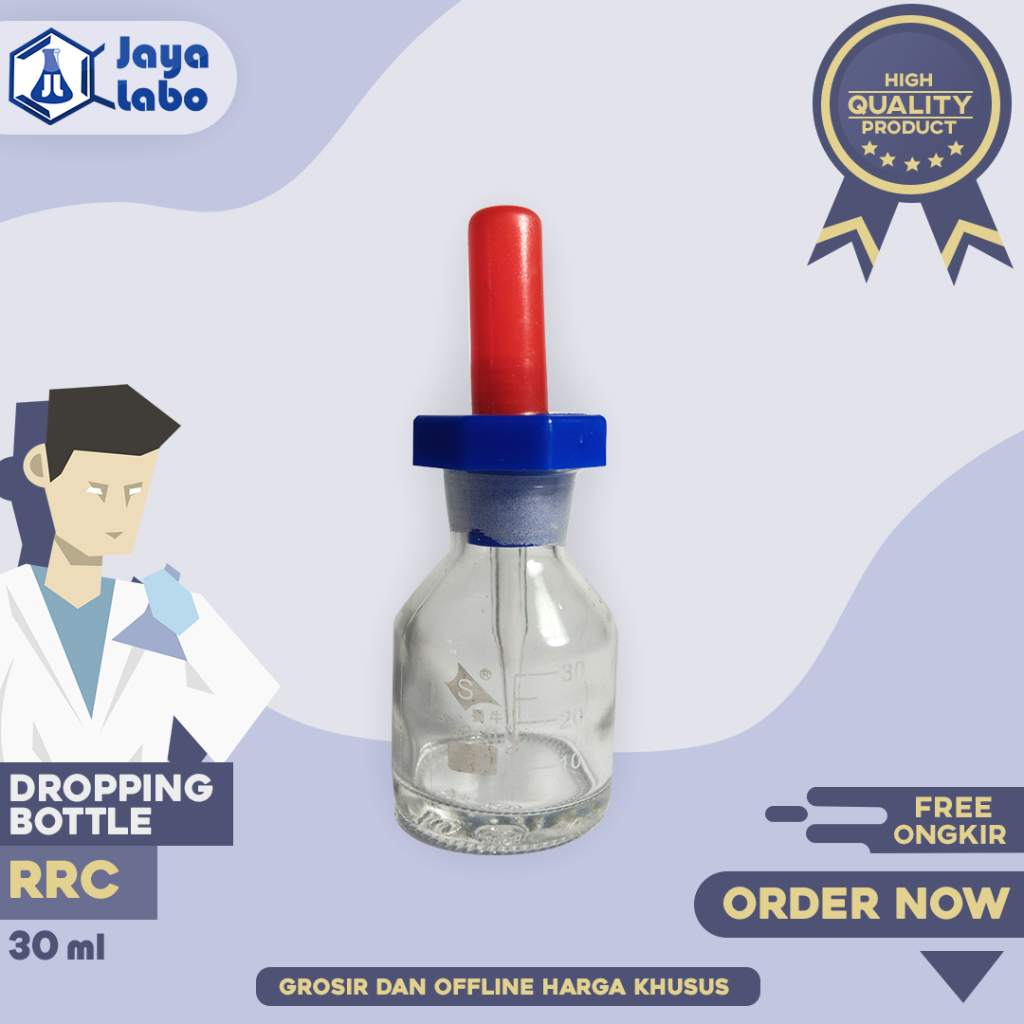 Dropping Bottle Bening RRC Vol. 30 ml / Botol Tetes