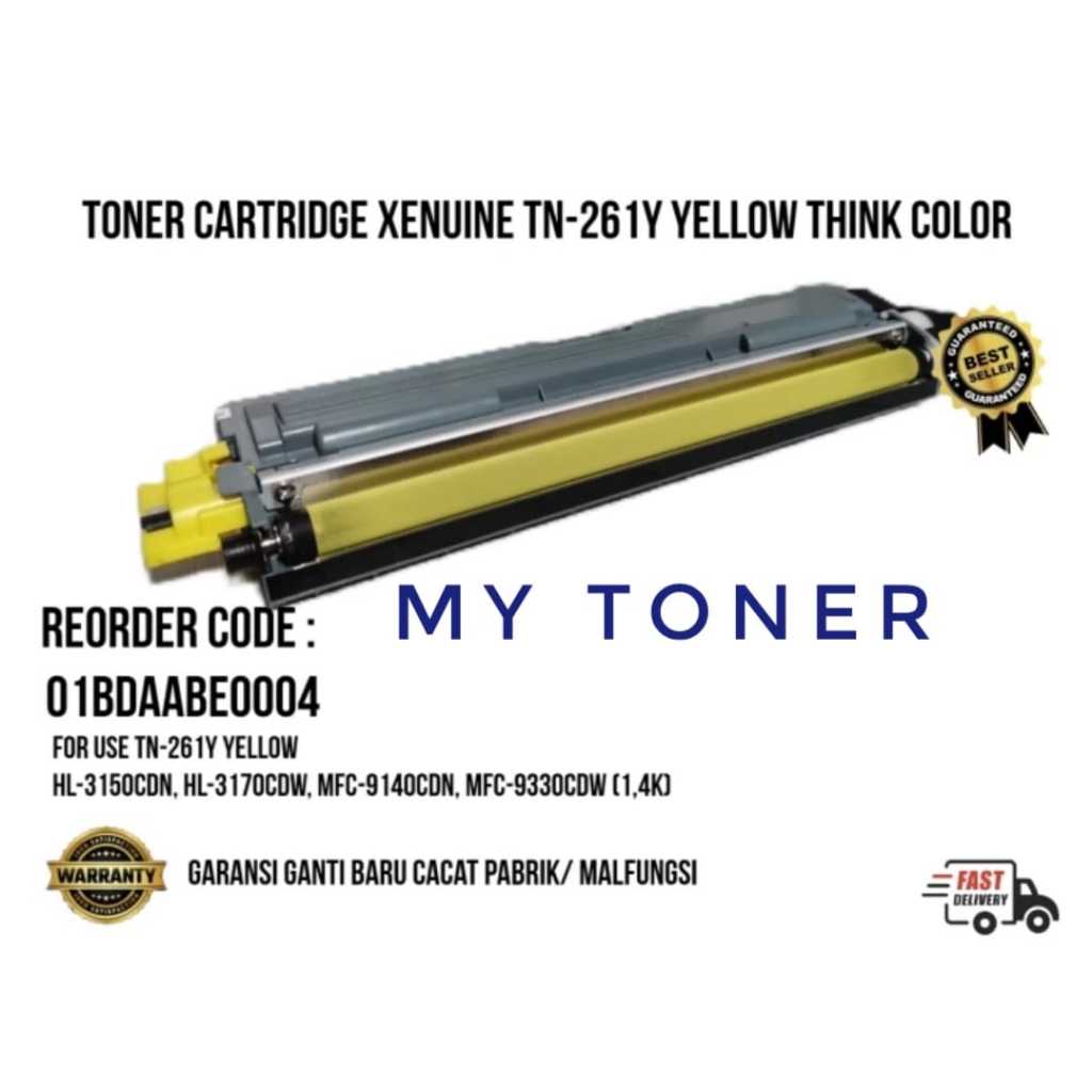 Toner Cartridge TN261 TN-261 TN 261 Printer Laserjet  COLOUR HL-3150 HL3150 HL3170 HL3150CDN HL3170C