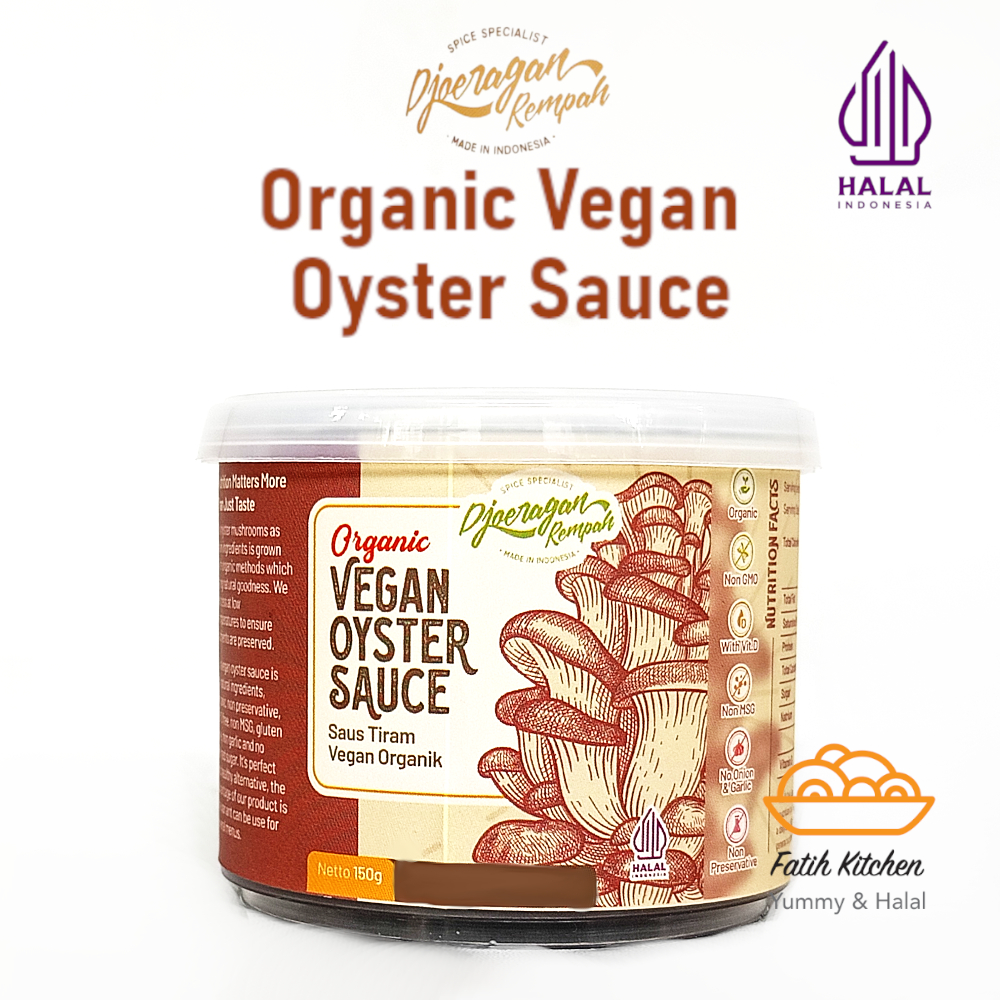 

Djoeragan Rempah Organic Vegan Oyster Sauce - Saus Tiram Organik Halal