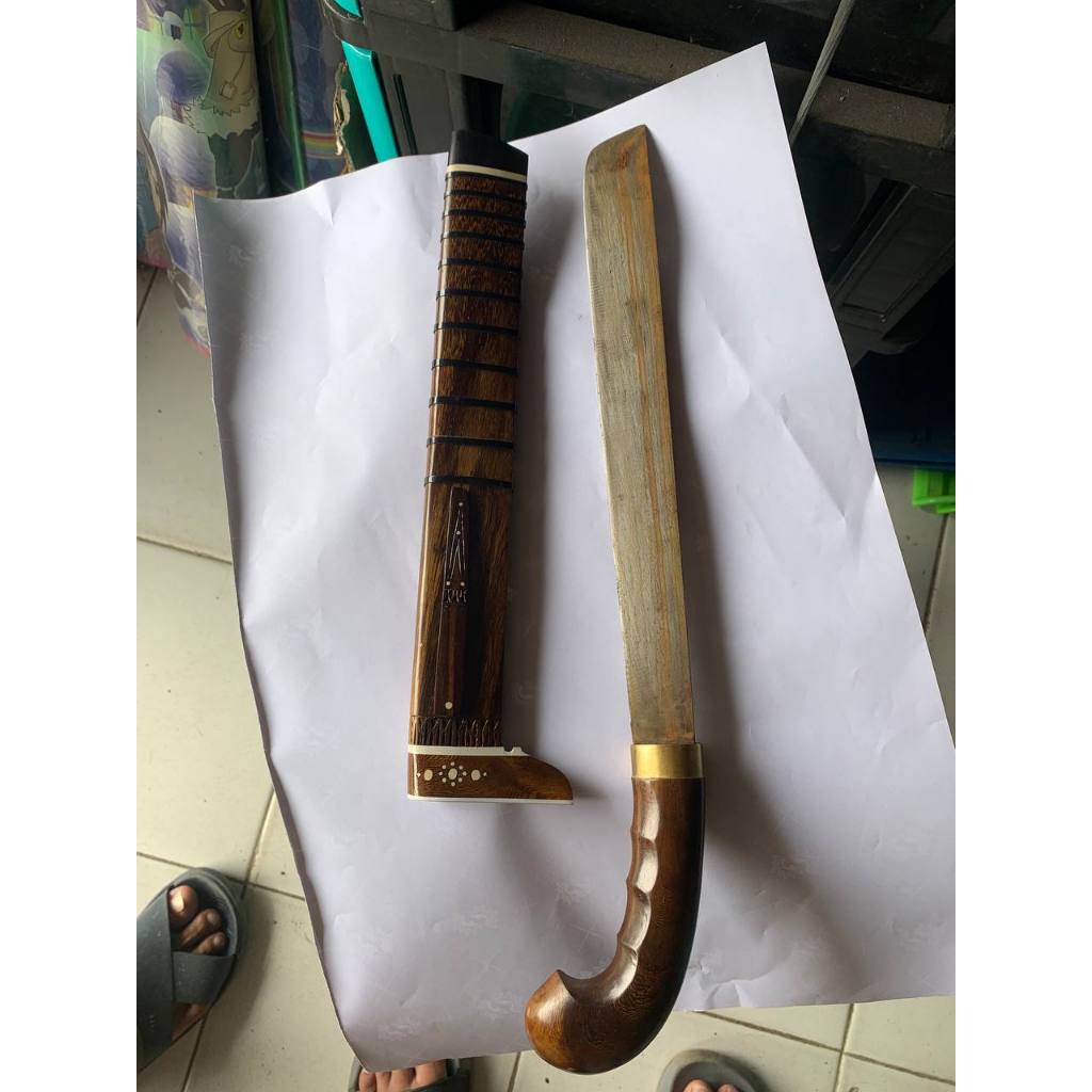 termurah golok sulangkar asli P 32 CM L 4 Cm / golok kundang/ golok gaya/ golok kontes
