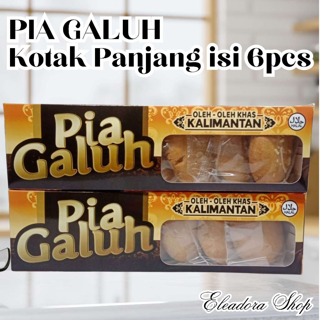 

Pia Galuh - Kue Pia Cap Galuh Khas Kalimantan - Kemasan Kotak Panjang