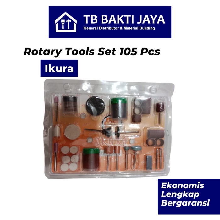 Bit Set / Ikura Rotary Tool Set 105 Pcs / Rotary Tool Accessories