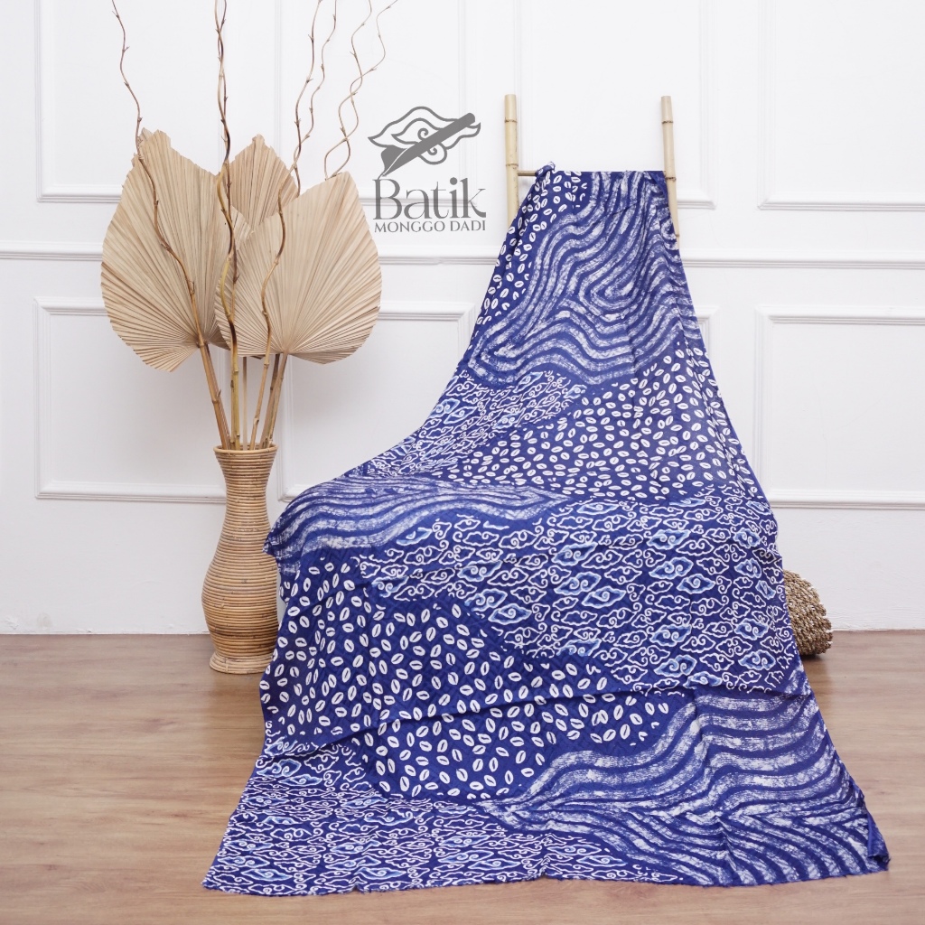 BAHAN KAIN BATIK VISCOSE MOTIF PREMIUM - Batik Trusmi MONGGO DADI