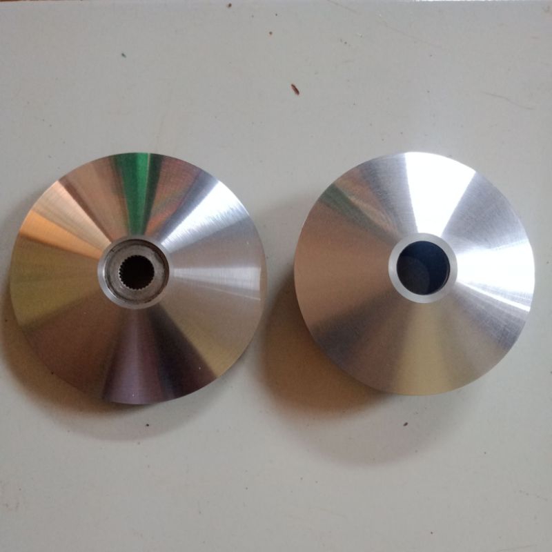 Rumah roller beat esp costum pully bubut k44 pully racing 13,5 13,8