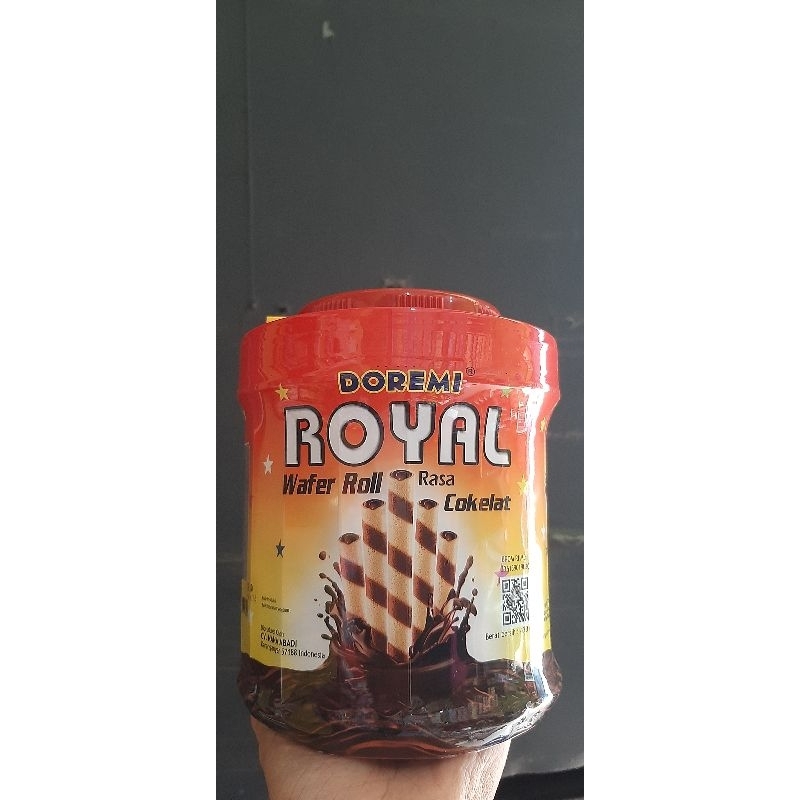 

DOREMI ASTOR ROYAL COKELAT 420gr // WAFER ROLL ROYAL