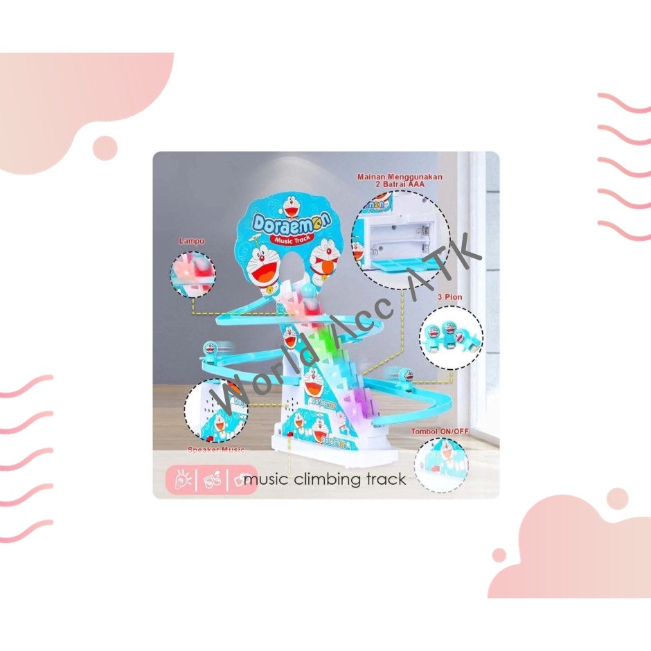 Worldaccatk MAINAN ANAK /JOLLY PENGUIN / SELUNCURAN BEBEK BAYI / TANGGA SELUNCURAN BEBEK/TANGGA BEBE