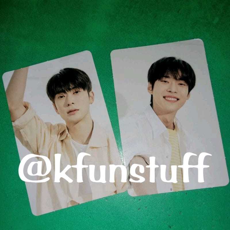 PHOTO CARD / PC NCT 127 X NATURE REPUBLIC GREEN DERMA CICA TREE DOYOUNG JAEHYUN