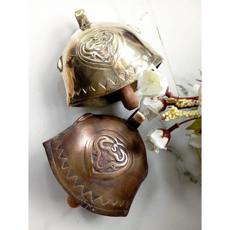 Klontong Sapi Klontongan Sapi Lembu Lonceng Sapi Lonceng Pagar Kuningan