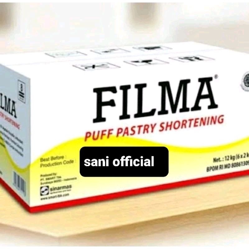 

Filma korsvet puff pastry shortening kemasan repack