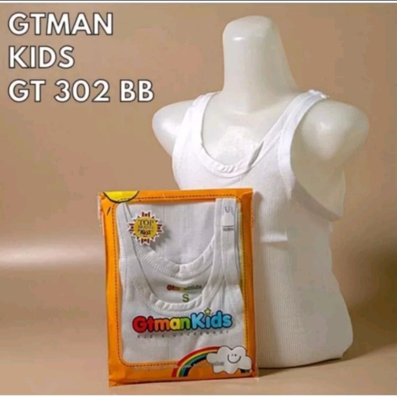 kaos dalam pria singlet anak GTMAN ORIGINAL(sortiran pabrik)