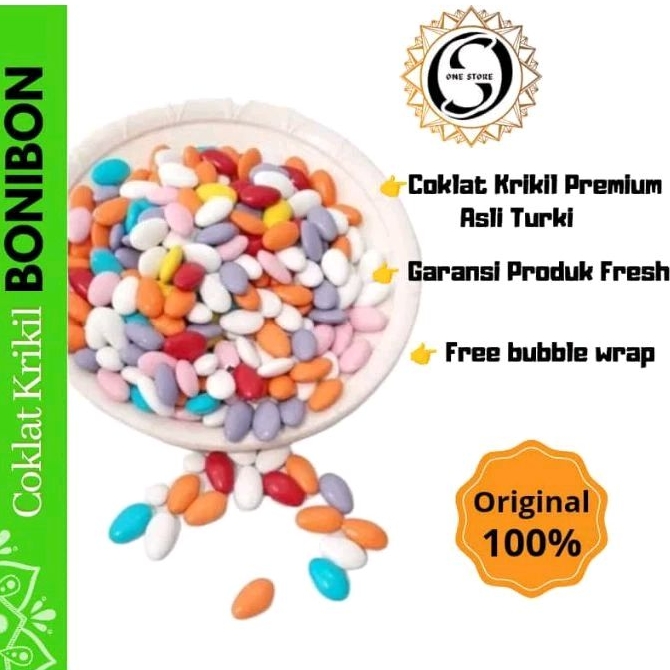 

Coklat batu bonibon 1kg merk turky