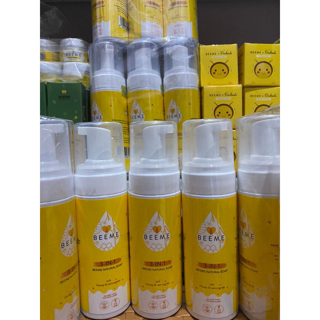 BEEME NATURAL SOAP 3 in 1