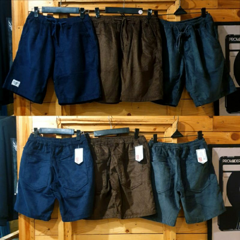 CELANA PENDEK CORDUROY DESTROYER ORIGINAL DISTRO - CELANA PENDEK SANTAI BAHAN CORDUROY ORIGINAL DIST