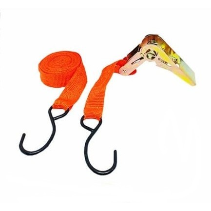 Ratchet Tie Down Rachet Tie Down Tali Pengikat Barang Dimotor - Orange