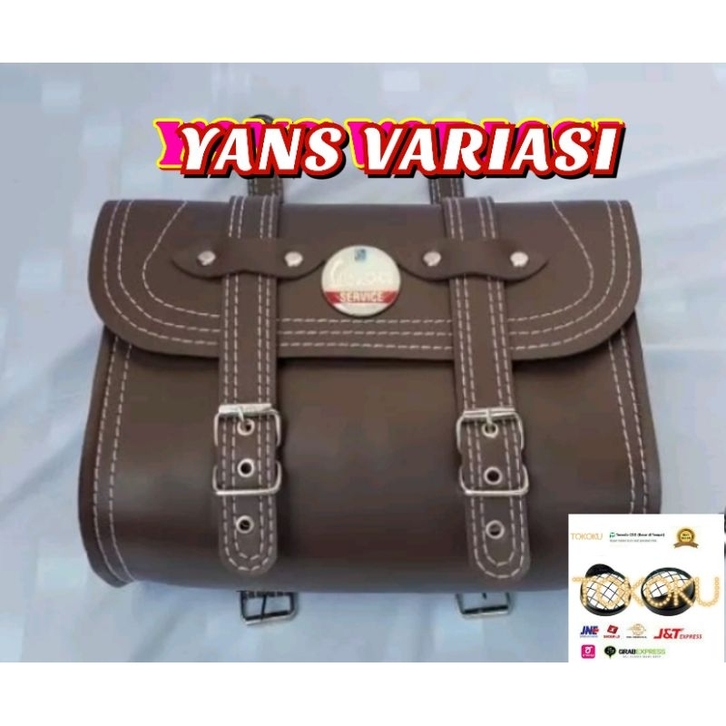TAS BACK RACK VESPA /AKSESORIS VESPA / SIDE BAG