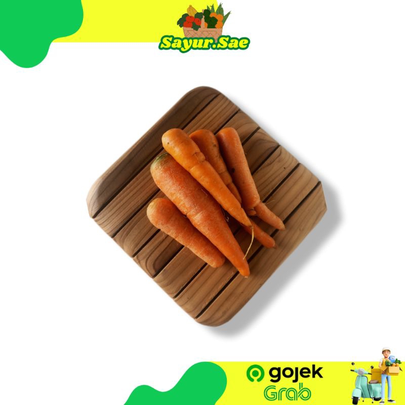 

Wortel lokal 1kg ¹/2kg ¹/4kg