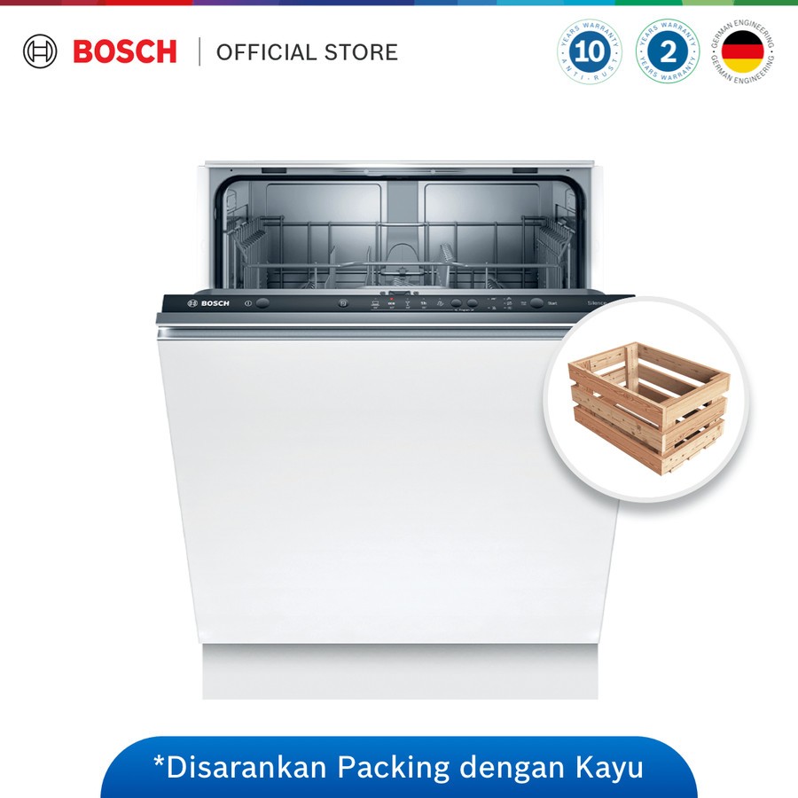 Bosch SMV25BX03R Fully-Integrated Dishwasher / Mesin Pencuci Piring
