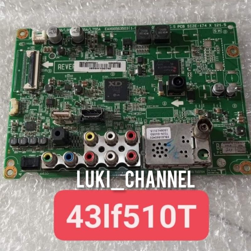 MB MAINBOARD TV LED LG 43LF510T 43LF510