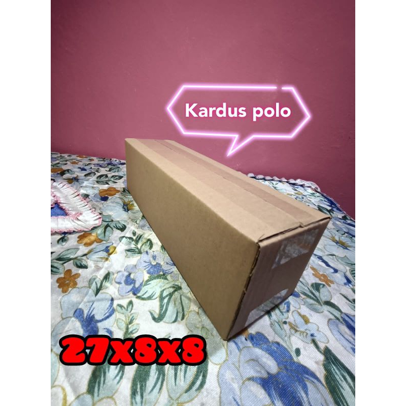 

kardus polos UK 27x8x8 kardus besar kardus packing