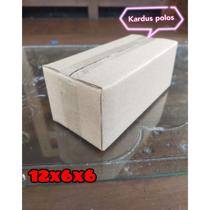 

kardus polos UK 12x6x6 kardus packing kardus kecil