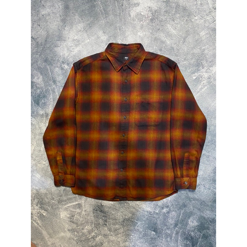 Borongan Flanel UNIQLO & H&M