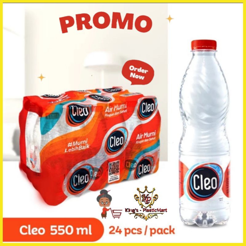 

Cleo Air Murni 3D New Look 550Ml (1 Kotak = 24 Pcs) NB : Beli 2 Kotak Lebih Murah!!!