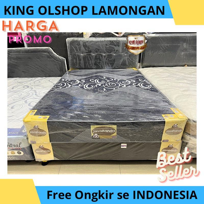 Springbed / Bed Set Lengkap Springbed+Divan+Sandaran JAVALAND Garansi 10 Tahun 120 140 160 180x200 [