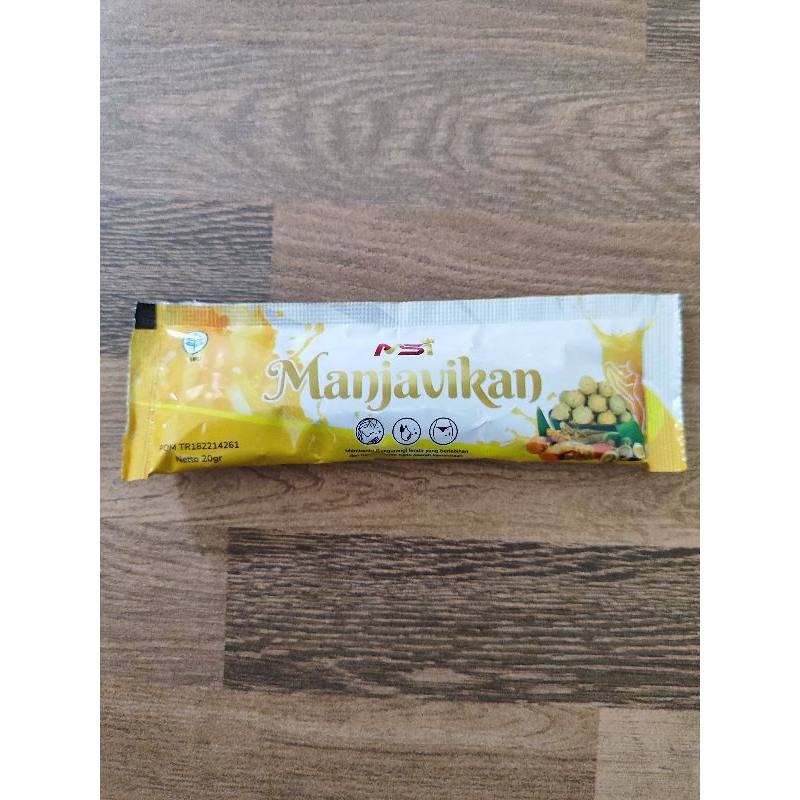 

Manjavikan Ecer 1 Saset 20 Gram Manja Vikan Sachet Jamu Herbal Wanita