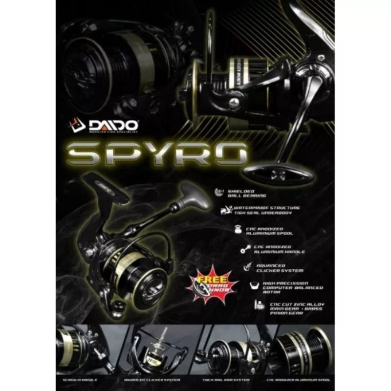 Reel Pancing Daido Spyro 2000 POWER HANDLE