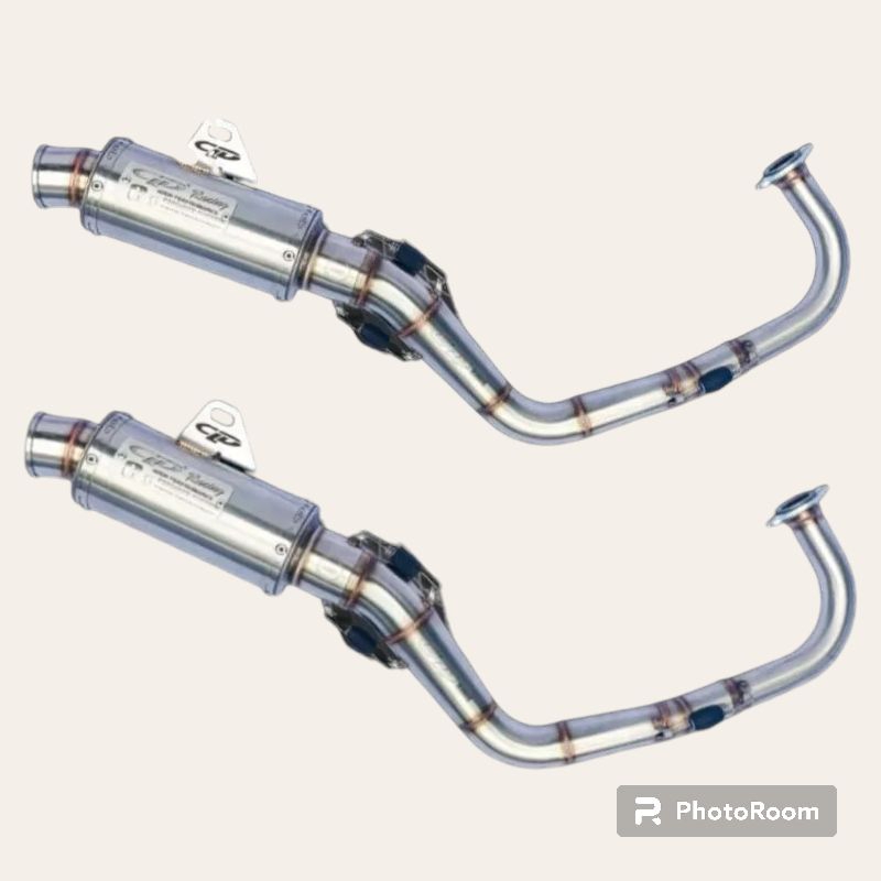 Knalpot racing merek NEW CLD C3 BULAT Beat Mio Vario Scoopy