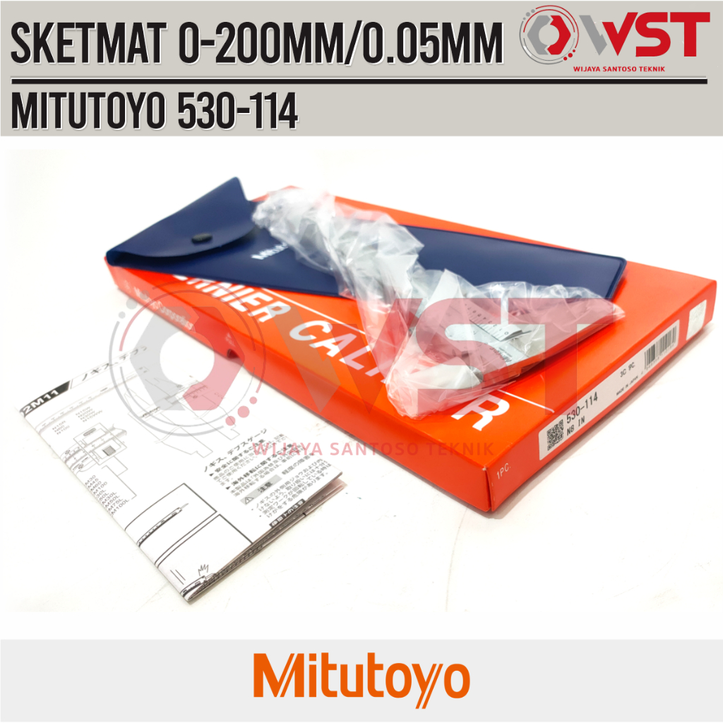 Mitutoyo Sketmat / Jangka Sorong 8" 530114
