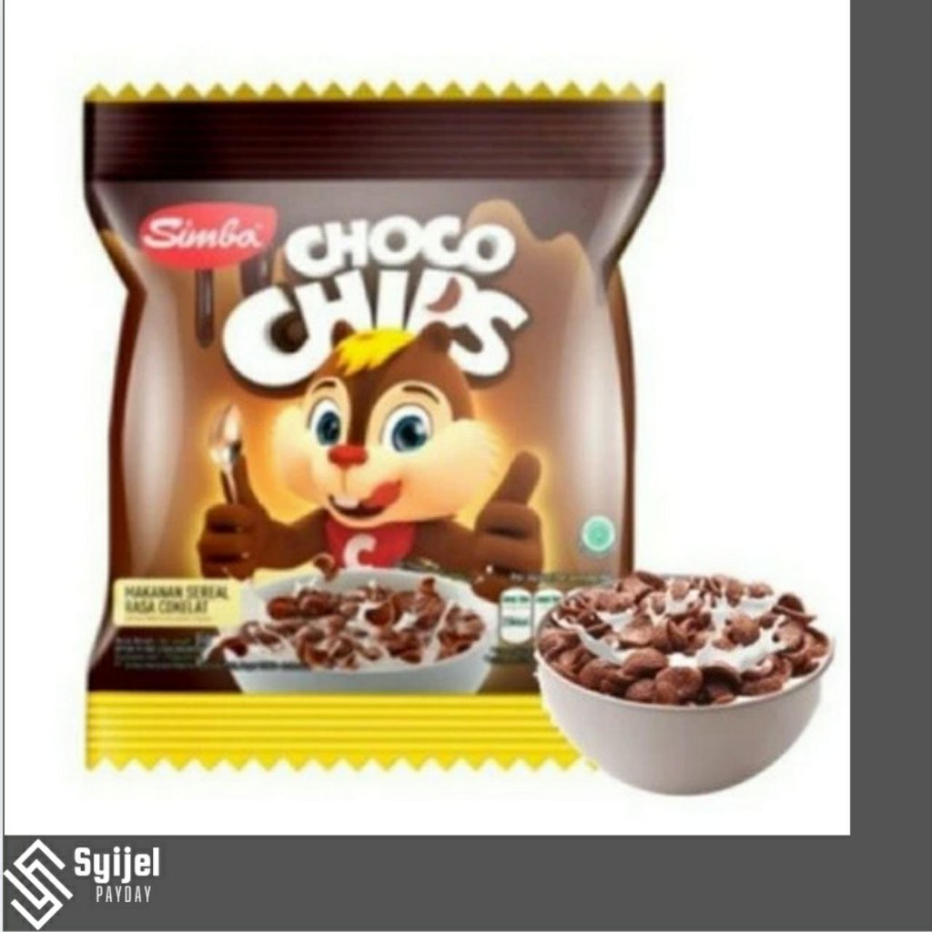 

Simba Choco Chips 6 Sereal Coklat Gram snack ceral chocholate