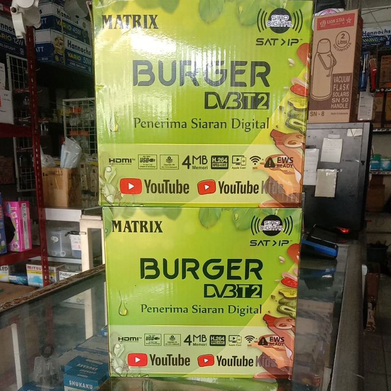 Set Top Box MATRIX BURGER SBT TV Digital