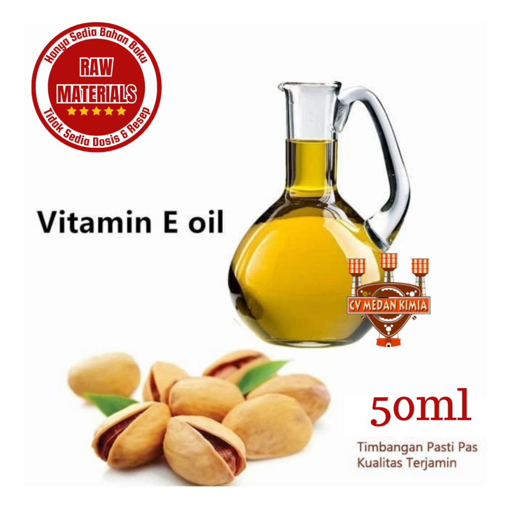 Pure Vitamin E Oil Tocopherol 50ml Tocopherol Oil 50 ml Tocopheryl Acetate Cosmetic Grade