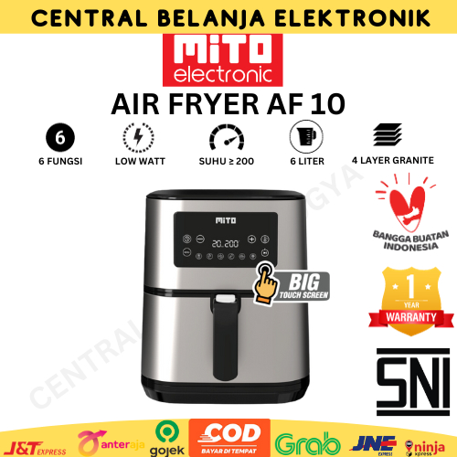 MITO AIR FRYER AF 10 DIGIFRY / Mito AF 10 / MITO AIR FRYER 6 LITER / MITO AIR FRYER JUMBO