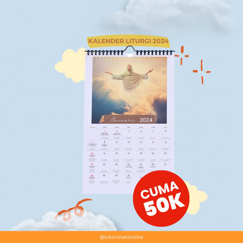

KALENDER DINDING LITURGI 2024 - TERMURAH!!!