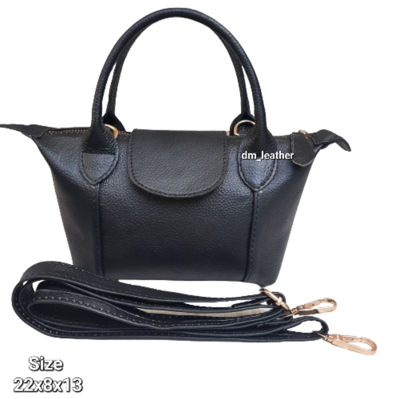 Tas Wanita Papirut Kulit sapi asli garut Size kecil