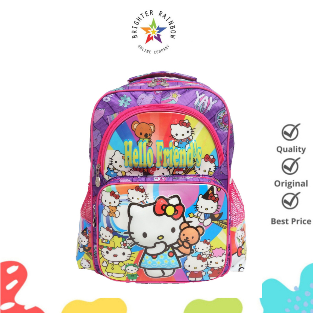 TAS REBONER 30792 RANSEL ANAK SEKOLAH PEREMPUAN HELLO KITTY