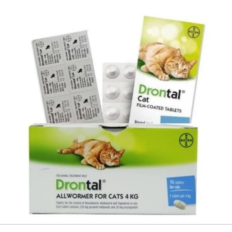 DRONTAL ORIGINAL OBAT CACING KUCING