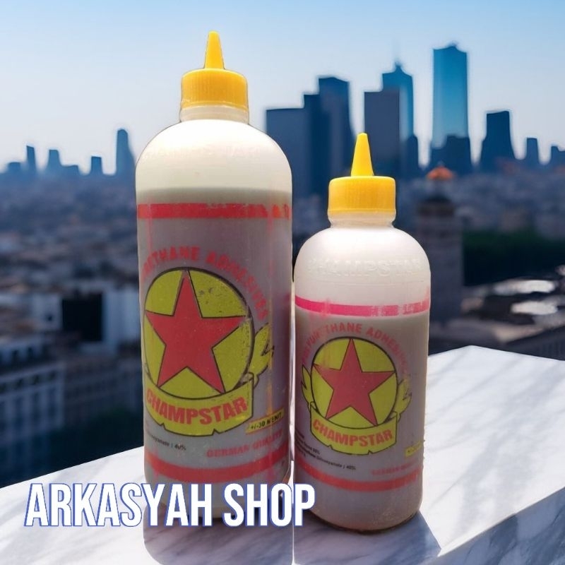 

ucl_gramari - lem bintang pu kuning 1kg & 1/2 kg kayu, busa, madu