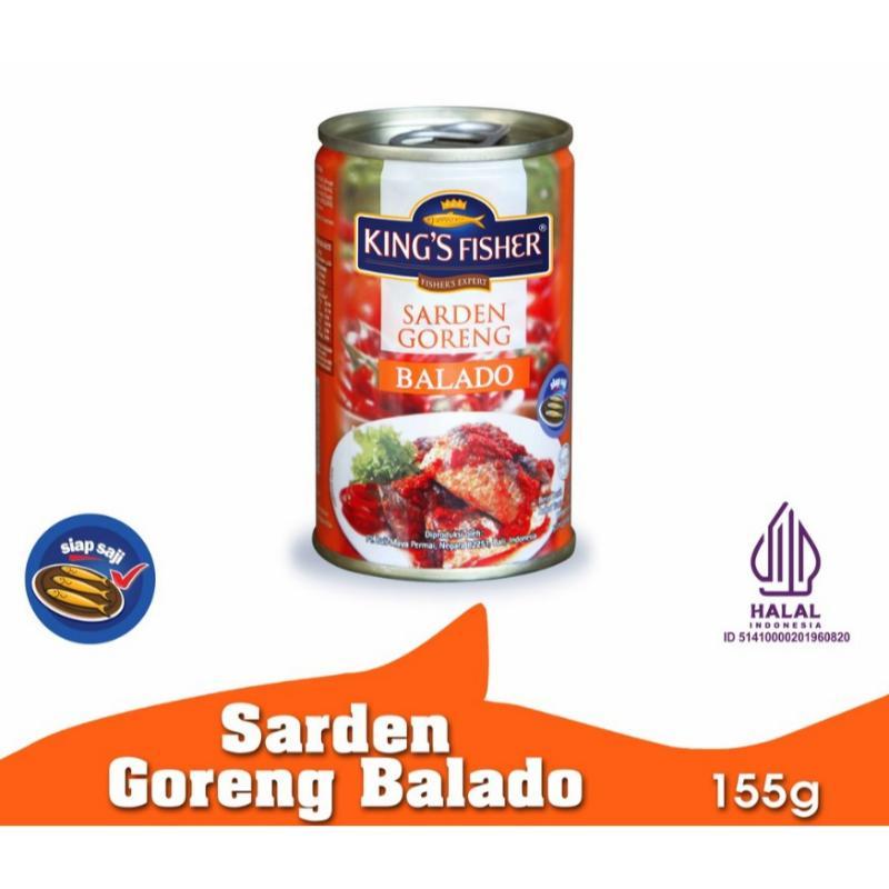 

KING'S FISHER Sardines Balado 155 g