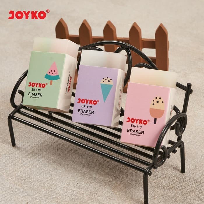 

Joyko Eraser ER-118 / Penghapus Motif Ice Cream Lucu Unik Murah