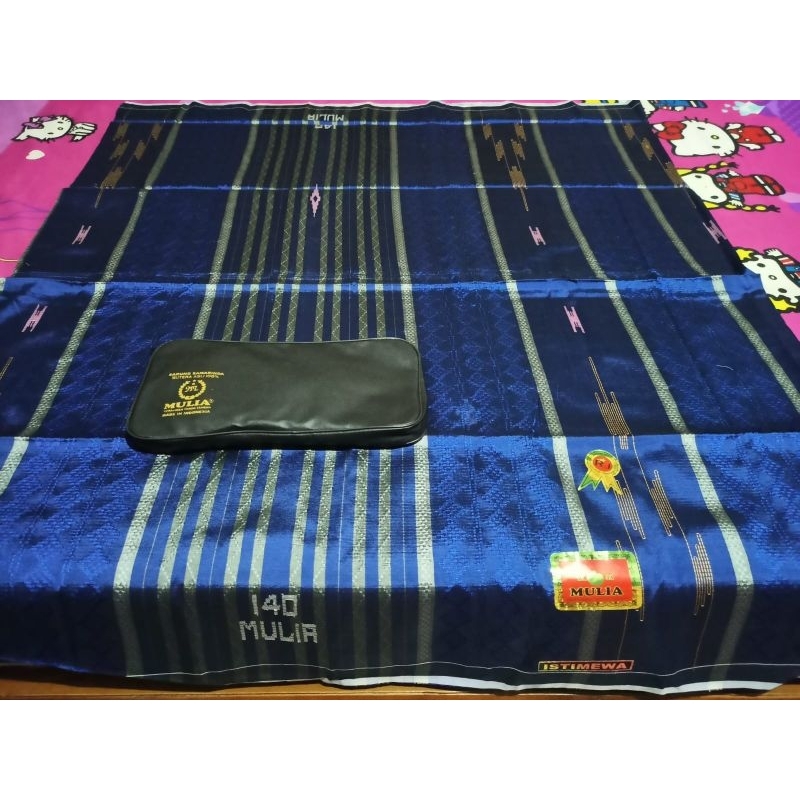 SARUNG MULIA 140 SUTRA 50% SARUNG RAJAMULIA FREE PARFUME 3ML