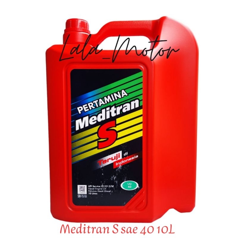 Oli Mesin Meditran S Sae 40 10Liter