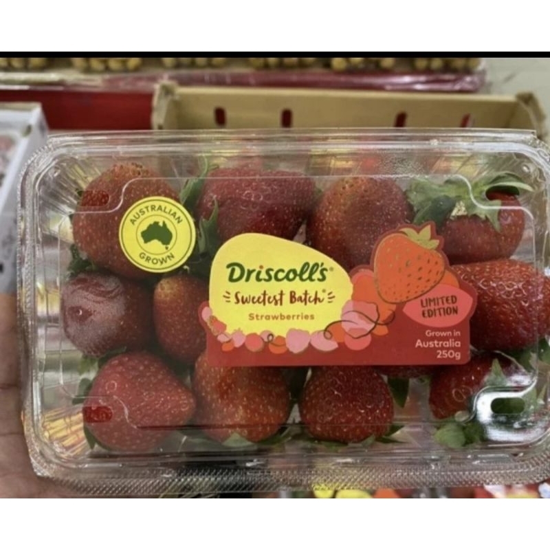 

Strawberry Driscol Australia 250 Grm