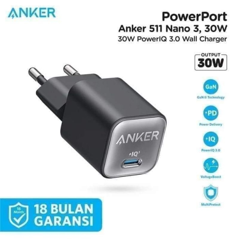 kepala charger anker